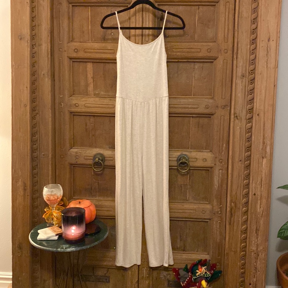 Thin strap jumpsuit